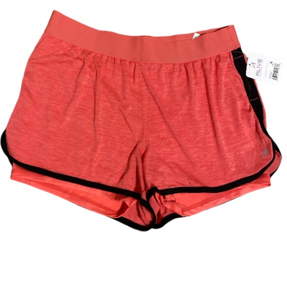ALIVE Magnetics Biker Shorts 2-in-1 Athletic Sports Active Compression- Size M